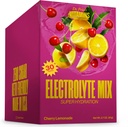 Dr. Price's Electrolyte Mix ← Polvo de hidratación libre de azúcar con 72+ Trace Minerals ← No Azúcar, Electrolitos de resolución rápida Embalajes de polvo ¦ Cherry Lemonade (30 Packs)
