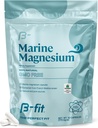Magnesio marino - 90 cápsulas - 3 meses de suministro - alta biodisponibilidad Suplemento de magnesio - Sin aditivos " Gluten Gratis - Buena absorción - Simag certificado