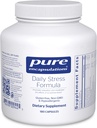 Encapsulaciones puras Daily Stress Fórmula ← Promueve la relajación y los moderados Los efectos de la tensión ocasional*