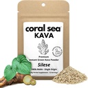 Instant Kava Té Powder Silese - La Mano Negra - 12+ Servimientos - Vanuatu Noble Kava Juice - Estrés Lanzamiento & Soporte para el Mood - Easy Mix 30:1 Concentrate