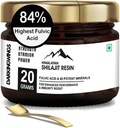 Suplemento Shilajit 500mg - Shilajit Puro Himalayan Orgánica Shilajit Resin with Highest Potency, Original From Himalayan resin with 84+ Fulvic Acid