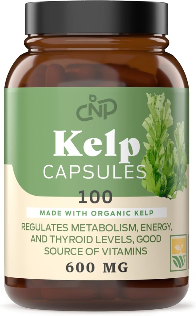 Mar crudo Kelp Powder 100 cápsulas & Gallbladder Completa 8 onzas Bundle