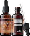 Chaga Tincture, Wild Harvested Chaga Extract (Inonotus obliquus) Mushroom seco