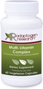 Complejo Multi-Vitamin tención Una vez Suplemento Multivitamínico diario con Folate como Metafolin L-5-MTHF B12 como Methylcobalamin Vitamina A C D3 y más permanente Absorción reforzada " Bioavailabilidad " 60 Caps vegetarianos