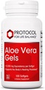 Protocolo Aloe Vera Gels - Suplemento Digestivo* - con GAGs - Vitaminas y Aminoácidos Naturalmente Ocurriendo - No GMO & Halal - 100 Softgels