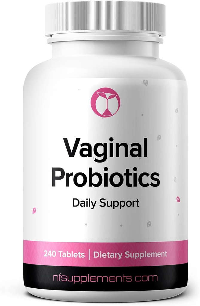 Probióticos vaginales Suplemento Soporta PH Balance < Flora íntima 240 Tablas 3 Billones CFU (240, Probióticos vaginales)