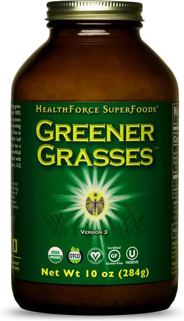 SuperFoods HealthForce Grasses - 10 Oz Powder