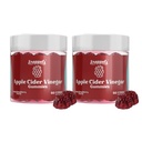 Droppels Apple Cider Vinegar Gummies 1000mg with Beet Root & Pomegranate ¦ Non-GMO, Vegan-Friendly, Gluten Free ← Soporta Digestión, Metabolismo, Energía &amp; Salud Inmunitaria ← Raspberry Flavor