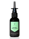 Sinus Relief Spray w/Colloidal Silver - Alivio Natural de Alergia - Infección - Alivio de la Congestión - Thin Mucus - Nasal Decongestant - Rinse & Clear Sinuses - Sólo 2 Ingredientes - 2 oz