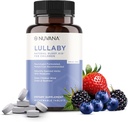Lullaby ← Gentle Kids Natural Sleep Aid ← Pediatrician Recommended ← Delicious Low Dose Melatonin " Non- Habit formando tablas mezcladas de Berry Chewable Ø con manzanilla, Magnesio para niños 3+