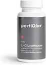 Pure L-Glutathione 500 mg - Antioxidante Apoyo " Suplemento de Detox - Suministro de 2 meses - Hecho en los EE.UU. - Formulario de Glutatione reducido - Lanzamiento sostenido 60 cápsulas