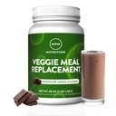 MRM Nutrición Veggie Meal Reemplazo Protein ← Chocolate Mocha Flavored TEN 22g proteína integral basada en plantas TENED Meal on-the-go ← Hambre mediate TENIDO Fórmula macronutriente equilibrada ANTE 28 porciones
