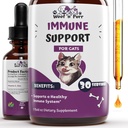 Immune Support for Cats - Ayudas a apoyar un sistema inmunológico saludable - Cat Immune Booster - Cat Immune Support - Cat Immune Supplement - Immune Support Cats - Cat Immune Support Supplement - 1 fl oz