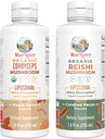 MaryRuth Organics Cordyceps Liposomal (Maple Spice) & Reishi Mushroom (Candied Pecan) ← Clean Label Project Verified® peru Vitamins for Immunity, Skin, " Global Health TEN Vegan, Non-GMO, Gluten-Free