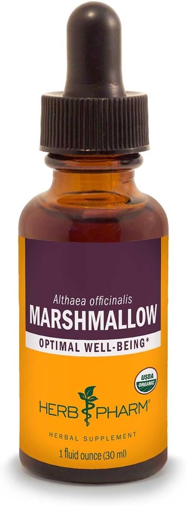 Herb Pharm Certified Organic Marshmallow Liquid Extract - 1 onnce