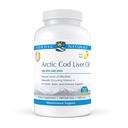 Nordic Naturals Pro - Aceite de Hígado Ártico CLO, soporta la salud del corazón y del cerebro - 180 geles suaves saboreados con limón