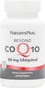 NaturesPlus Beyond CoQ10 50 mg - 30 Softgels - Proporciona Ubiquinol de alta resistencia - Apoyos Well-Being general - 30 Servimientos