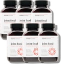 SMARTERNUTRITION Comida conjunta - Suplemento conjunto de alimentación completa para apoyar la lubricación y movilidad - Formulado con Collagen Tipo II, MSM, Vitamina C, Turmeric, Bromelain - 6 Pack[180-Day Supply]