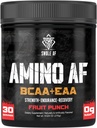 Swole AF TENIDO Amino AF BCAA + EAA TENIDO Aminoácidos esenciales para la resistencia muscular y recuperación permanente Suplemento dietético para el metabolismo más rápido mejorado del mood