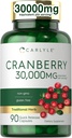 Carlyle Cranberry Suplemento Silencio 30,000mg Silencio 90 Capsules ← Fórmula Libre No Gluten y Fórmula Libre Gluten