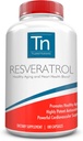 Suplemento de Resveratrol - Envejecimiento saludable y sanidad cardíaca - con Resveratrol Trans, Extracto de semillas de Grape, Berry Acai y Berry Maqui - 1000 mg 180 cápsulas