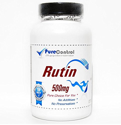 Rutin 500mg // 100 Capsules // Pure // by PureControl Supplements