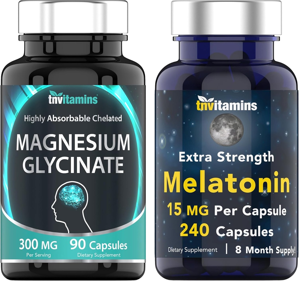 Dormir Tight Bundle: Magnesium Glycinate & Melatonin