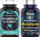 Dormir Tight Bundle: Magnesium Glycinate & Melatonin
