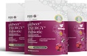 res G prebeet - Prebióticos Bebida para la digestión, estreñimiento ocasional, gas, ruborización con Akkermansia & GLP-1 Soporte w / boquilla & fibra, Gut Health for Women & Men - 560g (90 Servings)