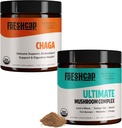 Mushrooms FreshCap Antioxidant Bundle (Chaga Mushroom Powder y Ultimate Mushroom Complex Powder)