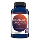 MD Life Potassium Chloride Supplement - Third Party Lab Tested - 99mg 30 Count - Vegetarian Potassium Chloride Capsules - May Help Support Muscle Function & Healthy Blood Pressure