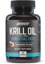 ONNIT Aceite de Krill Antártico Gels blandos, Suplemento dietético con Omega-3, EPA, DHA, Astaxanthin y fosfolípidos para apoyar la salud coginitiva, cardiovascular y conjunta, 1000 mg por ser, 60 conde