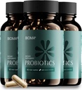 Bioma Probiotics - Digestive Health Probiotic - Gut Support for Hombres " Mujeres con Xylooligosaccharides, Tributyrin " Bifidobacterium - Vegan " Gluten Free - 180 Delayed-Release Capsules (90-Day Supply)