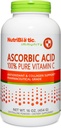 NutriBiotic Ascorbic Acid Vitamin C Powder, 16 Oz TEN Pharmaceutical Grade L-Ascorbic Acid, 2000 Mg Per Serving ← Essential Immune & Antioxidant Collagen Support Suplemento  Vegan, Gluten & GMO Gratis