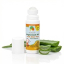 Rollo de aceite de magnesio para niños con Aloe Vera para la relajación del músculo " Alivio conjunto, Absorbing rápido tópico, Fórmula calmante para los músculos del dolor, Tensión " , Apoyo a la calma natural, 3 oz