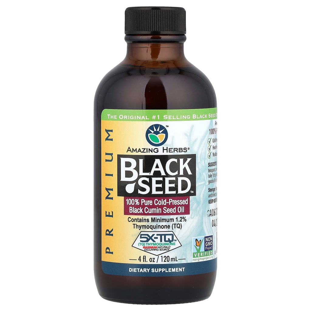 Amazing Herbs Oil Black Seed Premium