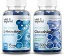 Wild & Organic L-Methylfolate Gummies & L-Glutathione Gummies