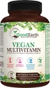 Multivitamínicos veganos para Mujeres - Vitaminas A , Complejo B , C , D3 , Zinc , Magnesio , Espirulina , Antioxidantes - Multivitamina diaria Suplemento mineral con frutas propietarias & hortaliza