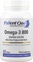 Pacientes One Omega-3 800 tóxicos Suplemento para apoyar el corazón, la salud cognitiva y conjunta*
