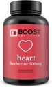 BoostCeuticals Berberine Vegan 500mg 90 cápsulas - Premium No Stearates No Slilica - Gluten Free Non GMO Supplement - 3 Months Supply
