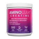 Cretina AminoLean para Mujeres y Hombres, Cretina Micronizada Pura Monohydrate Powder Suplemento para Toning Muscle, Mood Support, Energy Boost y Brain Health, 300g