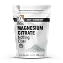 Es sólo - Magnesium Citrate Powder, 15oz, Suplemento de Magnesio No OGM, Desflavorado (15oz / 129 Servings)