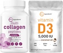Micro Ingredientes Píldoras multi colágeno " Vitamina D3 5,000 IU Bundle Pack ← Péptidos colágeno de gran tamaño ANTE Vitamina D como Cholecalciferol