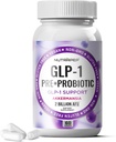 Akkermansia Muciniphila GLP-1 Probiotic Supplements - 2 Billion AFU with Xylooligosaccharides XOS Clostridium Bifidobacterium Aumenta GLP1 Production - Gluten Free Vegan Capsules for Men Women