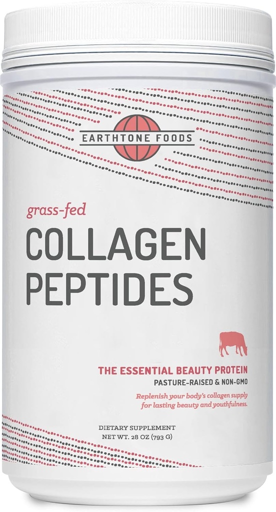 Péptidos de colágeno de grano 28 oz - Hidrolyzed, Non-GMO - Desarrollado - para Mujeres y Hombres - Suplemento Proteína Natural - Paleo y Keto Friendly