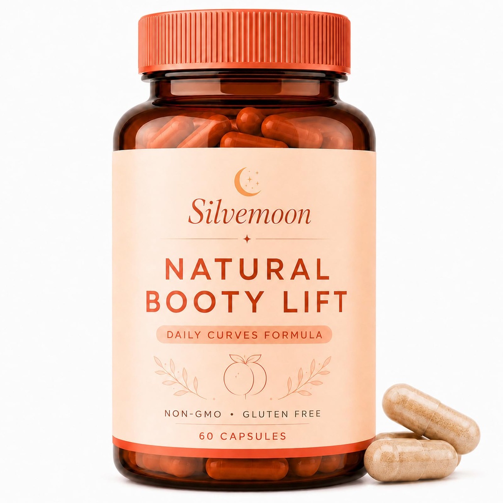 Natural Booty Lift 𝐂𝐚𝐩𝐬𝐮𝐥𝐞𝐬 for Women, Easy Daily Routine, 60 Count (1)