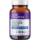 Nuevo Complejo de vitamina B – Complejo de Coenzima fermentada B rico en vitamina B12 + vitamina B6 + biotina + realizada con ingredientes orgánicos - 30 ct