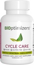 BIOptimizers - Apoyo al ciclo - Suplemento de apoyo al período para las mujeres - Alivio menstrual de ruborización y calambre - 45 cápsulas