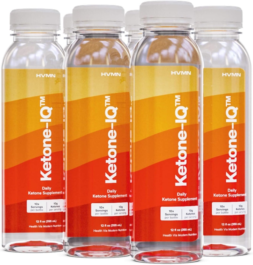Consigue tu combustible de Ketones. Sin azúcar, sin sal, sin cafeína. 60 Sirviendo de cetonas bebibles a niveles de Ketone rápidos. Nueva fórmula mejorada! (6 ct)