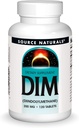 Fuente Naturales DIM, Diindolylmetano 200 mg con BioPerina, Vitamina E & Más - 120 Tabletas